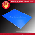 Specialized acrylic reflective sheeting for roadway safety badge